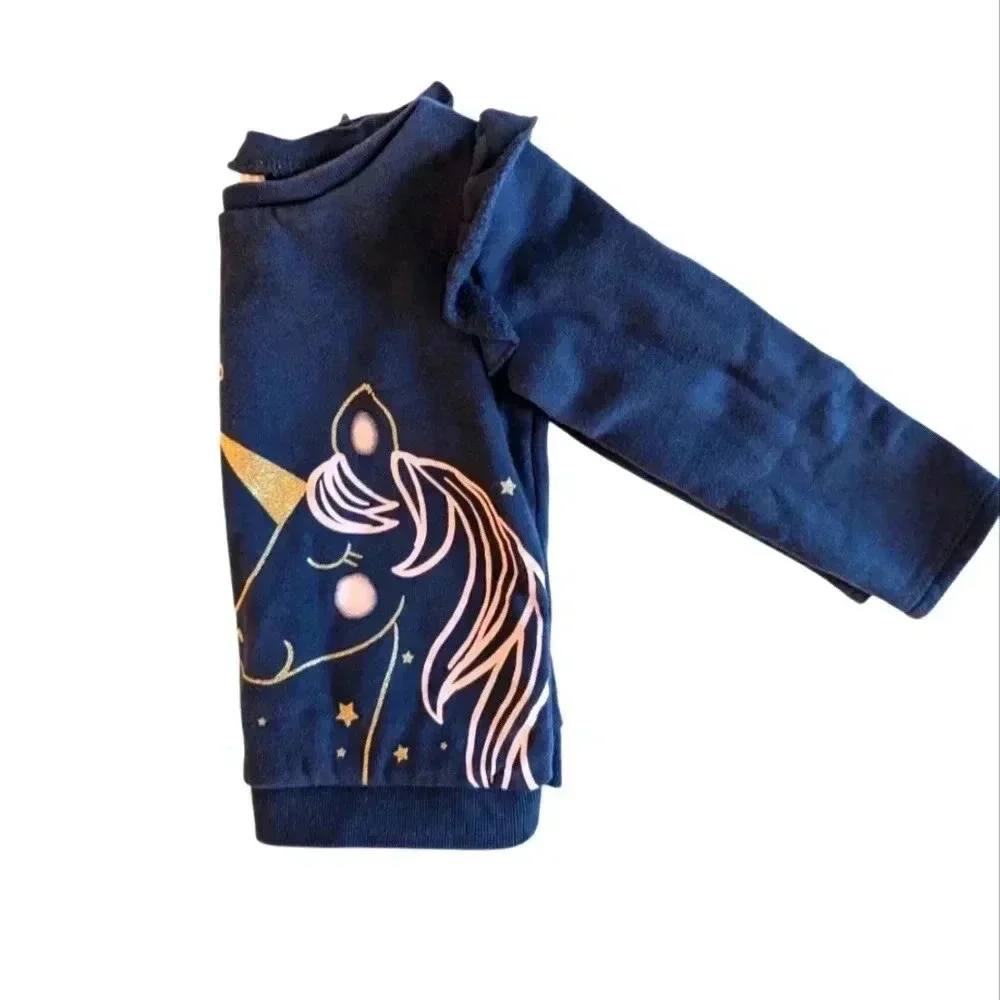 Carter's Girls Unicorn Sweatshirt 